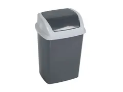 Afvalemmer MAULswing 5 Liter Grijs