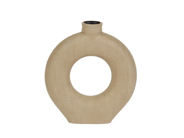 Figuur Décopatch vaas ring 21x21x23cm