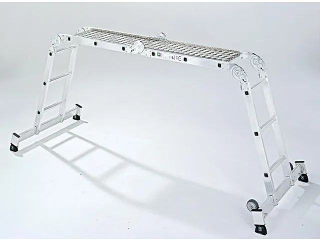 multifunctionele vouwladder,2x2/2x3,sporten,balk L 2,85m,aluminium