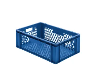 Euronorm-Stapelbak 40l H X L X B 210x600x400mm Blauw - 1