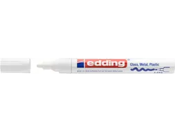 Paintmarker edding 750 op oliebasis 2-4mm creatief wit