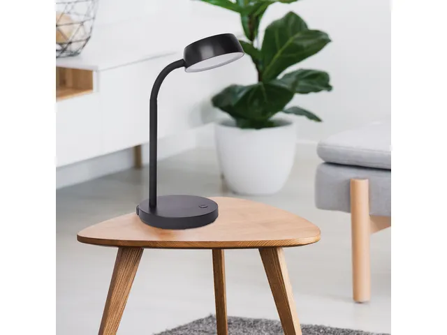 Bureaulamp MAUL Abby LED op voet zwart