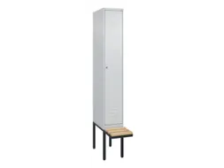 locker voor scheiding van kleding,HxBxD 2120x300x815mm,1vak