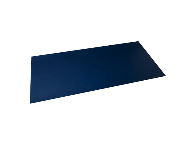 Onderlegger PU 43x90 donkerblw/lichtblw