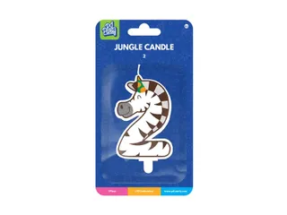 Jungle candle 2 Zebra - 3