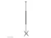 Neomounts NS-EP100BLACK Extension pour support plafond écran h107.5 c
