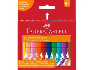 krijt Faber-Castell GRIP doos 12 stuks - 1