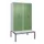 locker voor scheiding van kleding,HxBxD 2120x1200x815mm,4vak