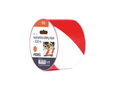 Rood/WIT Veiligheidslint 100 Meter Rol