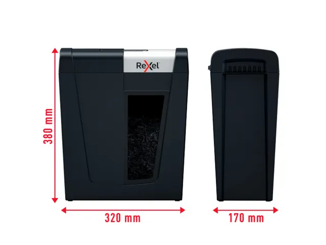 Papiervernietiger Rexel Secure MC4 P-5 snippers 2x15mm