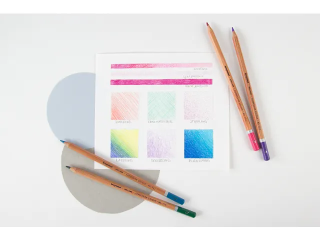 Crayon de couleur Bruynzeel Expression boîte 24 couleurs