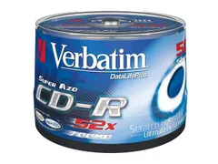Verbatim Cd-r Azo Crystal 700mb 52x 50 Stuks