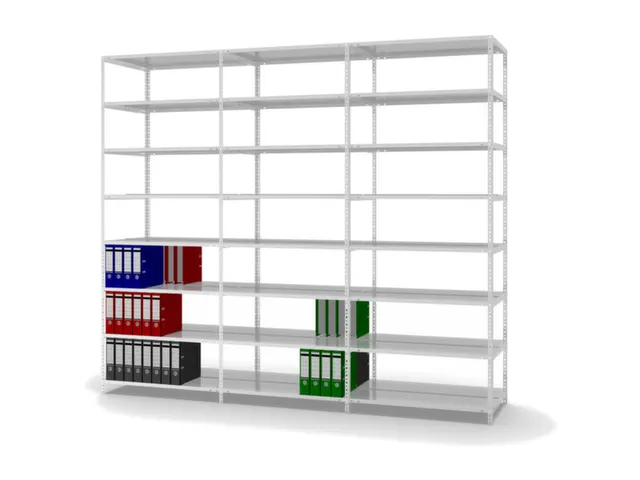 dossierstelling,grondveld,HxBxD 2550x1000x600mm,vaklast 90kg