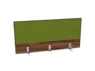 opzetpaneel bureau aanbouw achter NP-tiepolo nut BN7048-groen 1200mm - 1