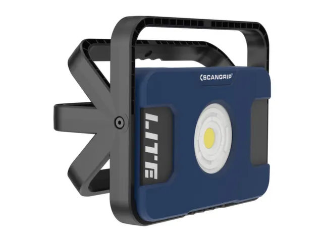 accu-schijnwerper voor in de bouw,behuizing kunststof,COB-led