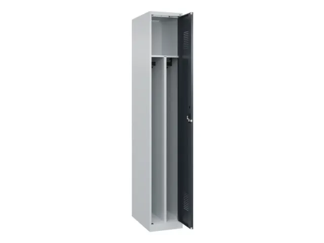 locker voor scheiding van kleding,HxBxD 1850x300x500mm,1vak