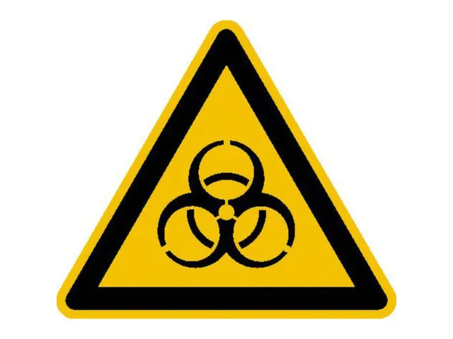panneau d'avertissement p. int./ext. Avertissement Danger biologique