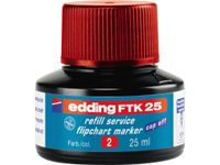 Edding e-FTK 25 navulinkt flipchart marker rood