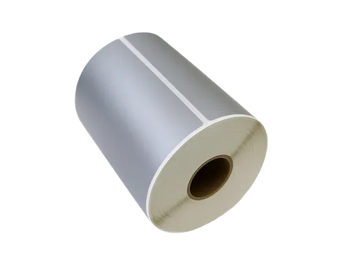 Gekleurde verzendlabels op rol 102x152mm Zilver 2800 etiketten