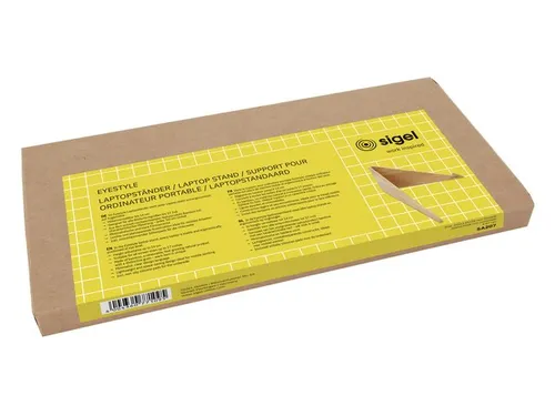 Laptopstandaard Sigel Eye Style beige 600x145x8mm