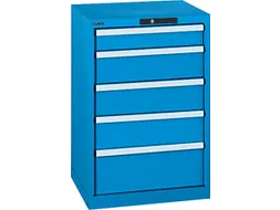Ladenkast Hxbxd 850x564x572mm 5laden 75kg Vu Afwerking Ral5012