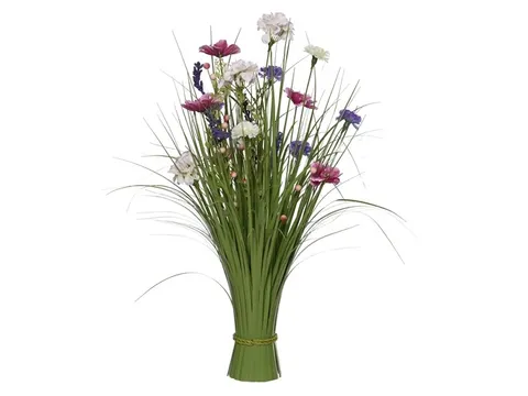 Plante herbacée Everlands avec fleurs assorties 70cm polyester
