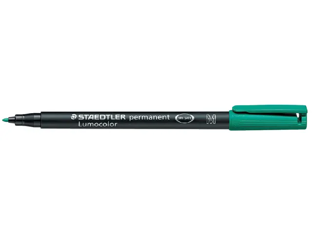 Viltstift Staedtler OHP Lumocolor 317 Medium 1.0mm Groen