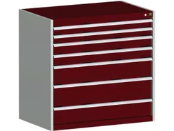 ladekast,HxBxD 1000x1050x650mm,7lade(n),lade voor zware lasten
