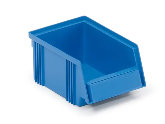 magazijnbak,HxBxD 75x105x165mm,0,6l,PP,blauw