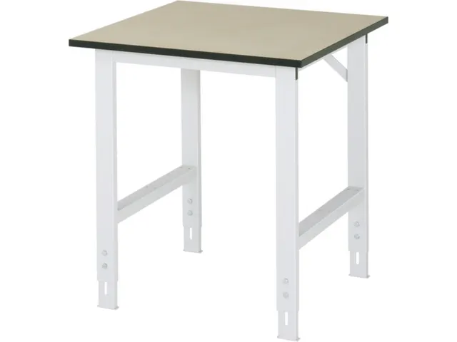 werkbank,HxBxD 760-1080x750x800mm,MDFblad,draagverm. 500kg