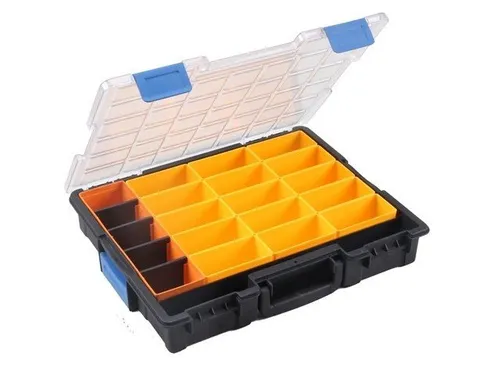 Assortimentskoffer,type 6,HxBxD 76x440x335mm,kunststof,koffer zwart