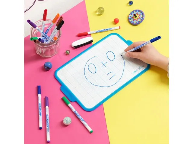 Whiteboard Bic Velleda 19x26cm inclusief stift en wisser