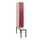 locker met bank,HxBxD 1950x300x815mm,1vak,vak B 300mm,cil.-slot