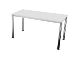 vergadertafel,HxBxD 740x1400x700mm,rechthoekig,Bl-wit - 1