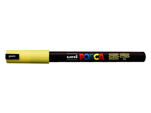 Verfstift Posca PC1MR Extra Fijne punt 0,7mm Zonnegeel