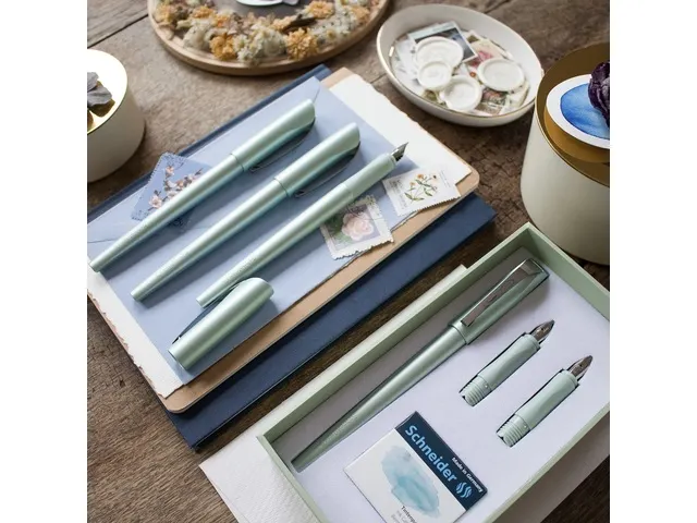 Boîte cadeau Schneider Calligraphie Callissima Menthe