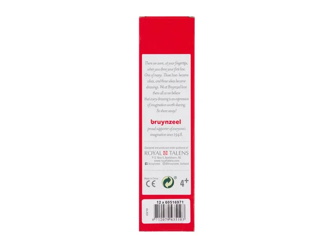 Kleurpotlood Bruynzeel Super 971 zuurstokroze