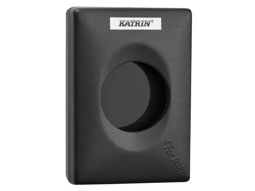 Damesverbandzakdispenser Katrin zwart 92247