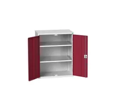 universele kast,HxBxD 1000x800x550mm,2xStalen bodem,draaigrendelslot