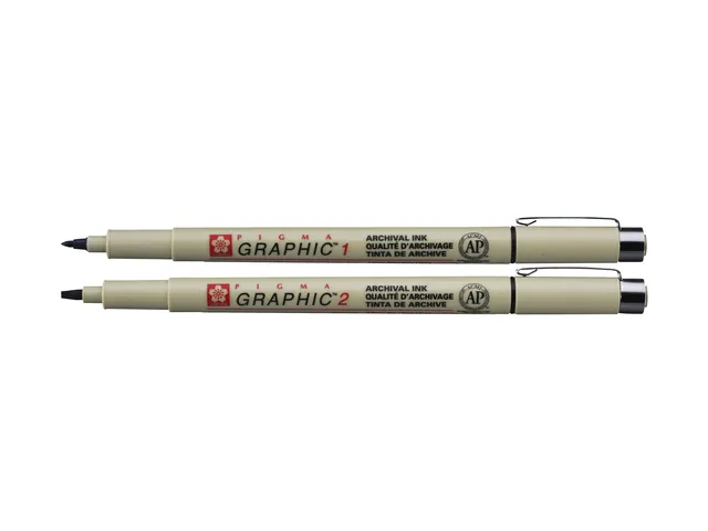 Fineliner Sakura Pigma Graphic 2 2,0mm noir