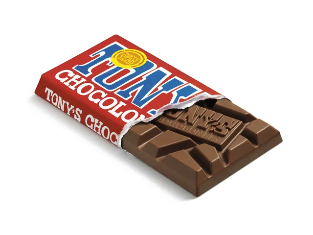 Chocolade Tony Chocolonely melk reep 90 gram