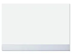 Designonderlegger Sigel blanco met kunststof rand A2 30 vel