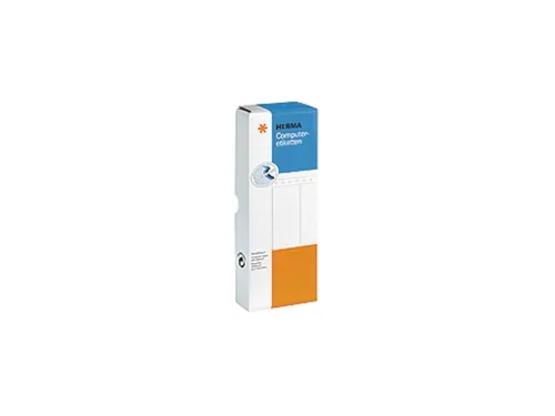Etiket Herma 8182 Pinfeed 1-baans 88.9x2x35.7mm 2000st Rood