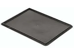 Oplegdeksel Voor Euronorm-Stapelbak 120x 400x300mm Zwart