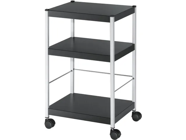 Universele Mobiele Trolley Zwart Small