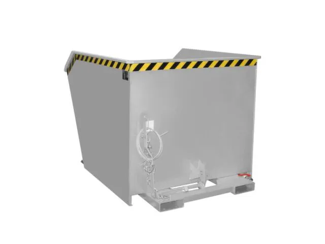 Kiepbak voor spaanders,HxLxB 1090x1640x1280mm,1,5m³,draagverm. 1500kg