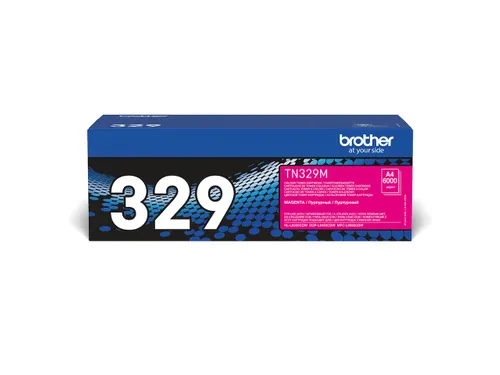 Tonercartridge Brother TN-329M rood