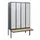 Dubbeldekse dekenkist,HxBxD 1950x1200x815mm,4x2vak.,vak B 300mm