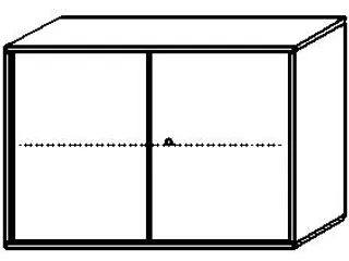 kantoorkast,HxBxD 770x1000x430mm,decor romp esdoorn,decor front beuken - 2
