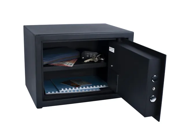 Kluis Pavo fingerprint elektronisch 352x250x250mm zwart